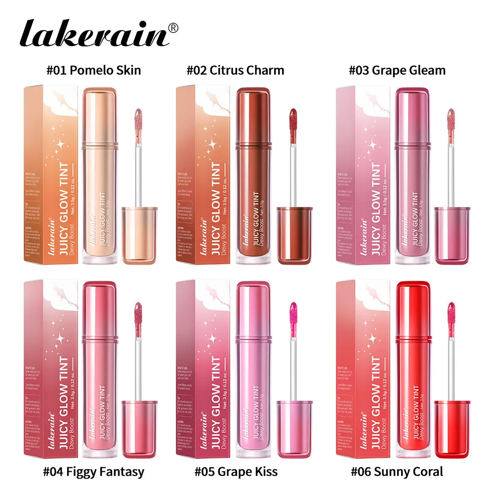 Mirror Lip Glow Tint and Juicy Lip Gloss for Long Lasting Hydration and Shine