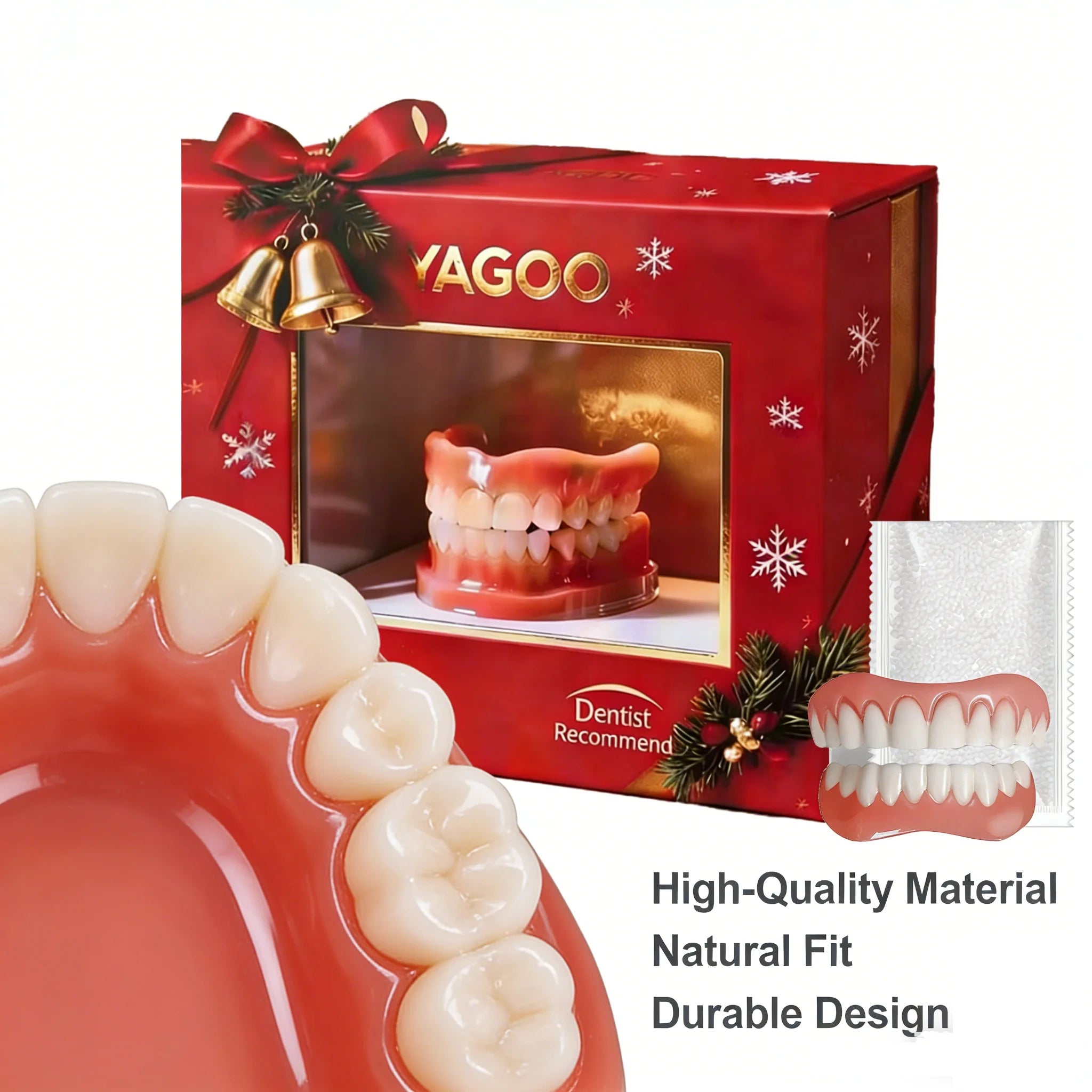 Silicone Dentures and Cosmetic Veneers for Instant Smile Enhancement and Confidence - 1