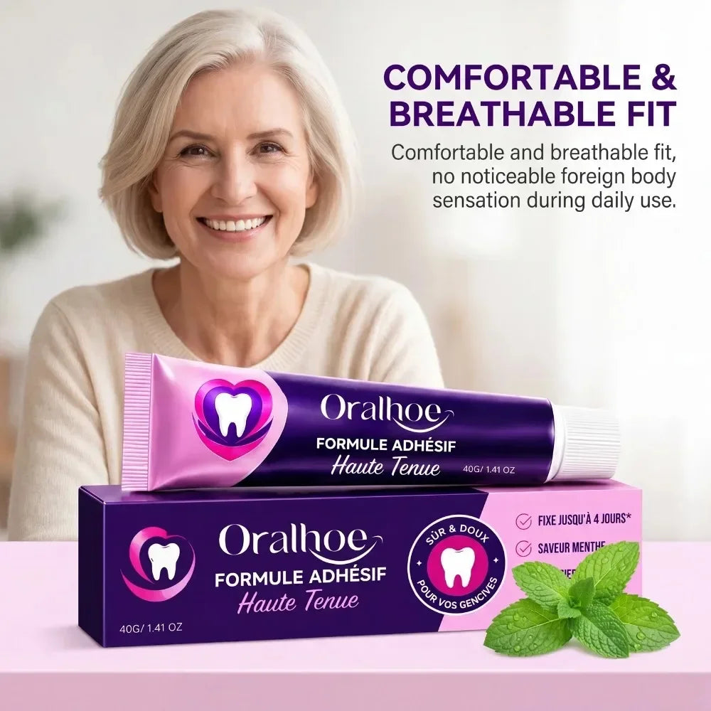 Denture Adhesive Gel and False Teeth Reline Cushion for Daily Dental Comfort - 4