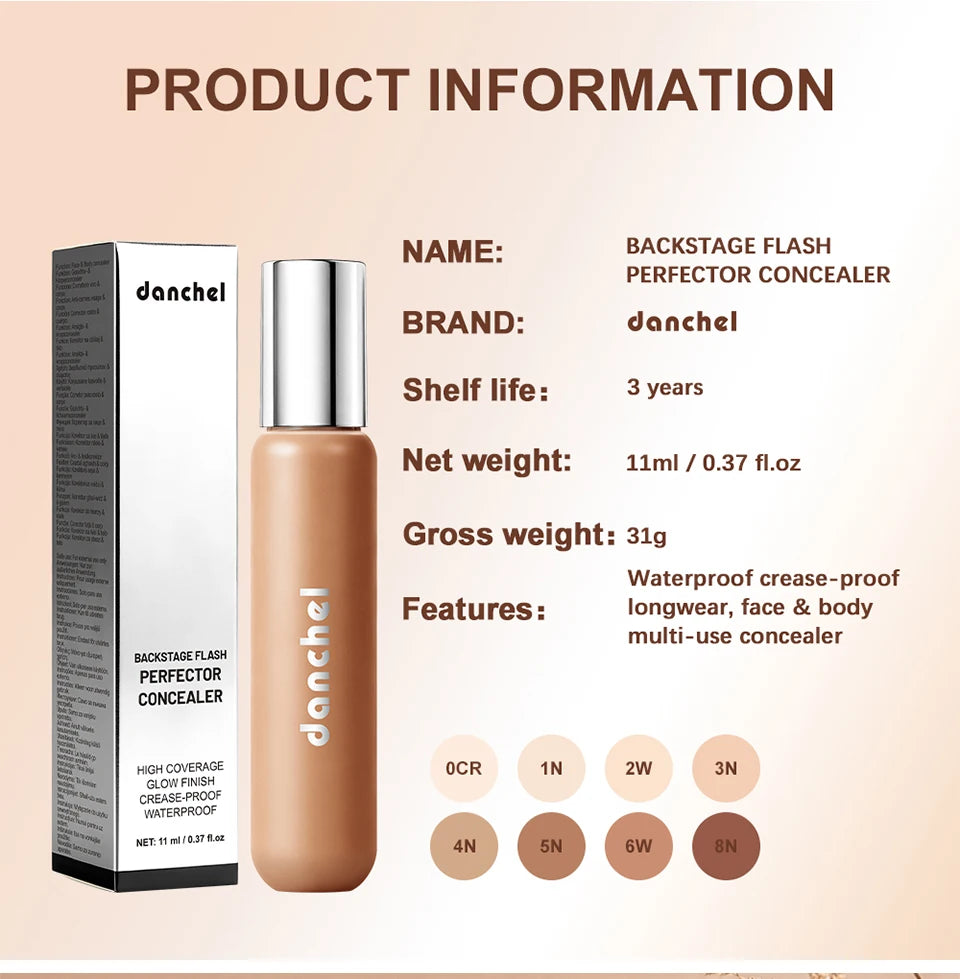 Liquid Concealer and Blemish Spot Corrector for Professional Face Body Makeup - 17