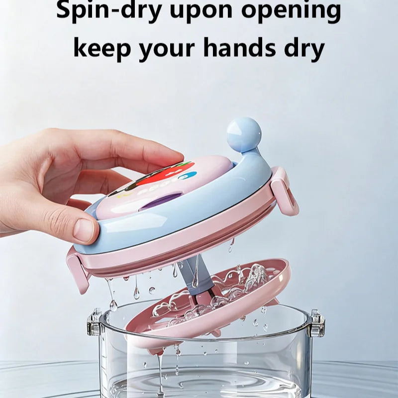 Denture Cleaning Box and Retainer Case for Daily Hygiene and Travel Storage