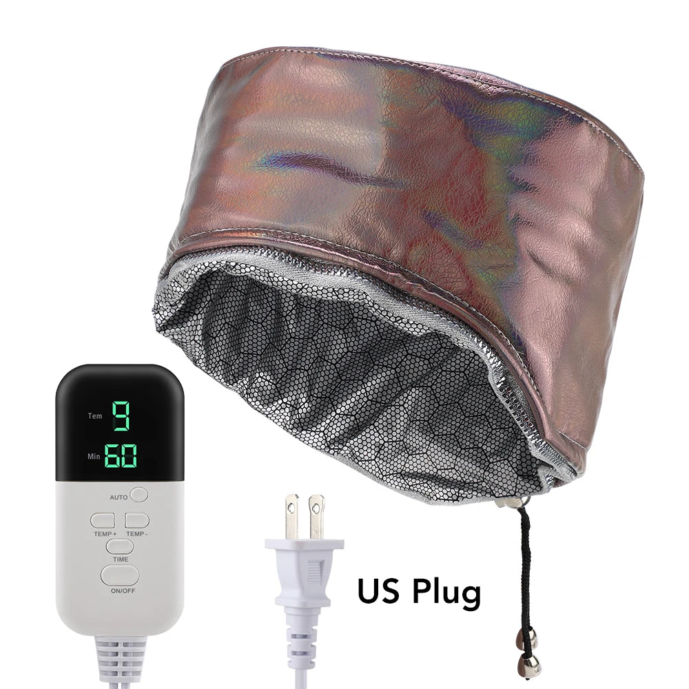 Hair Steamer Cap and Thermal Heat Hat for Deep Conditioning Treatment at Home Use - 12
