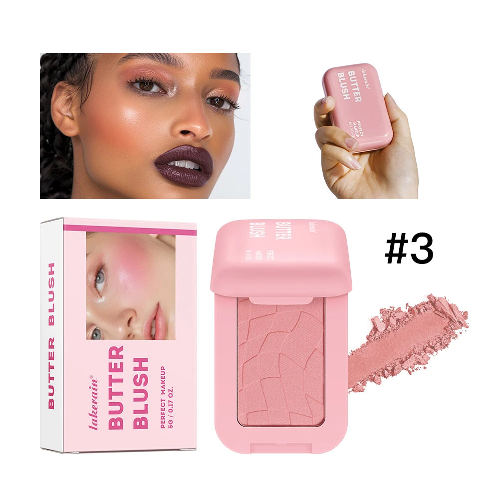 Butter Blush and Cream Face Powder for Long Lasting Natural Makeup Look - 23