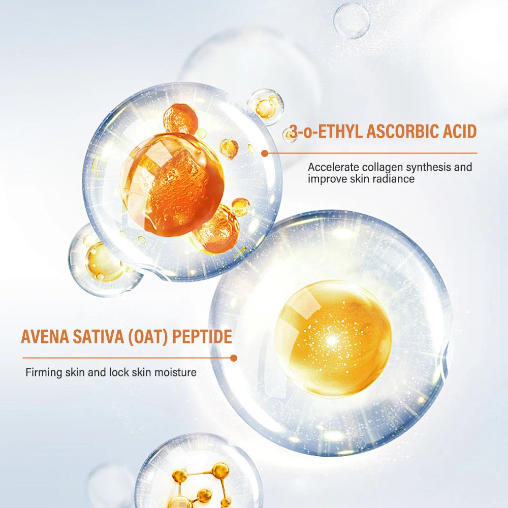 Vitamin C Serum and Brightening Essence for Daily Hydration and Anti Aging
