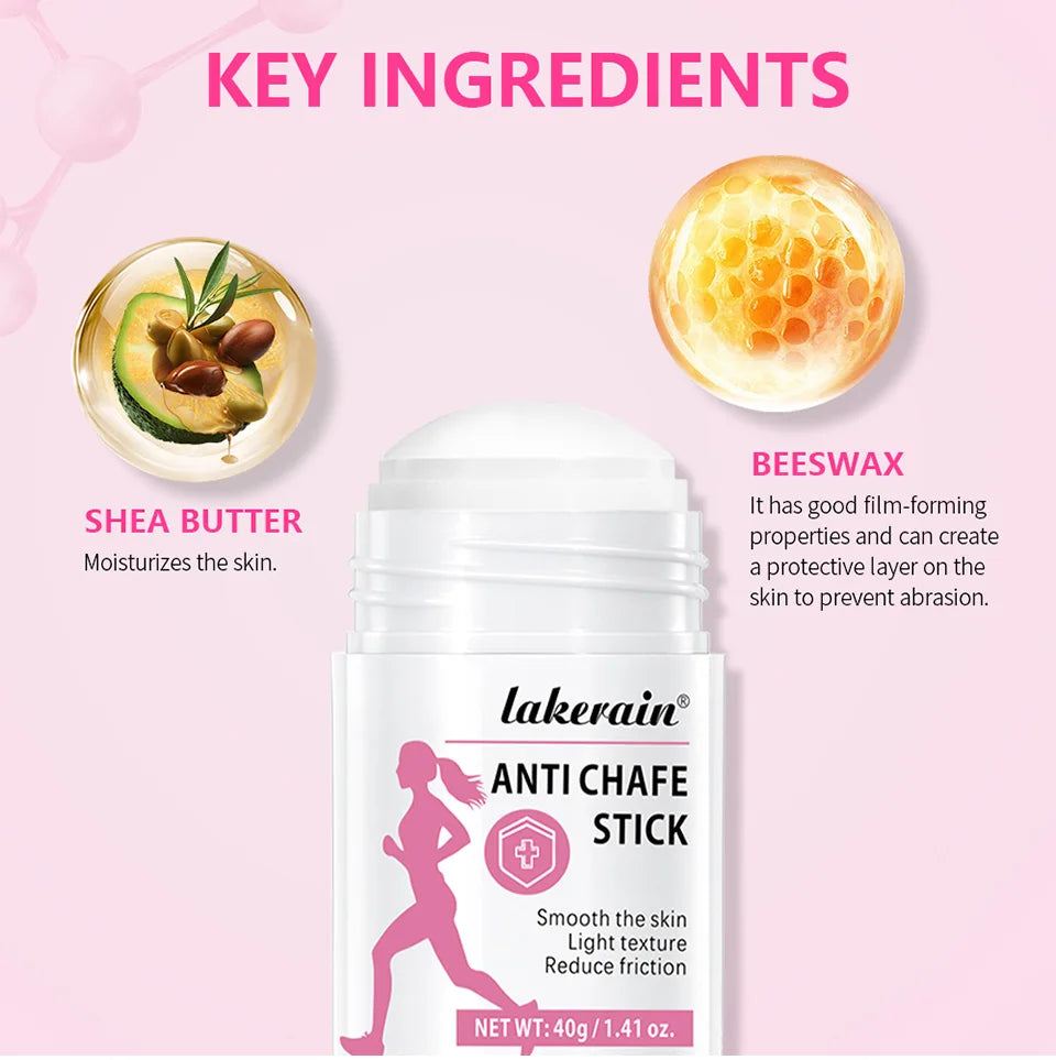 Anti Chafe Stick and Friction Relief Balm for Daily Movement and Sports