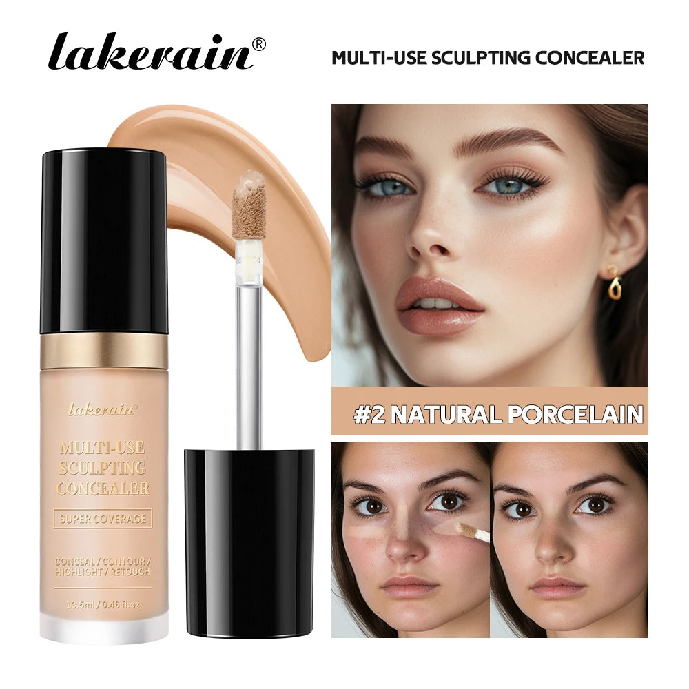 Liquid Concealer and Sculpting Makeup for Flawless Coverage and Face Contouring