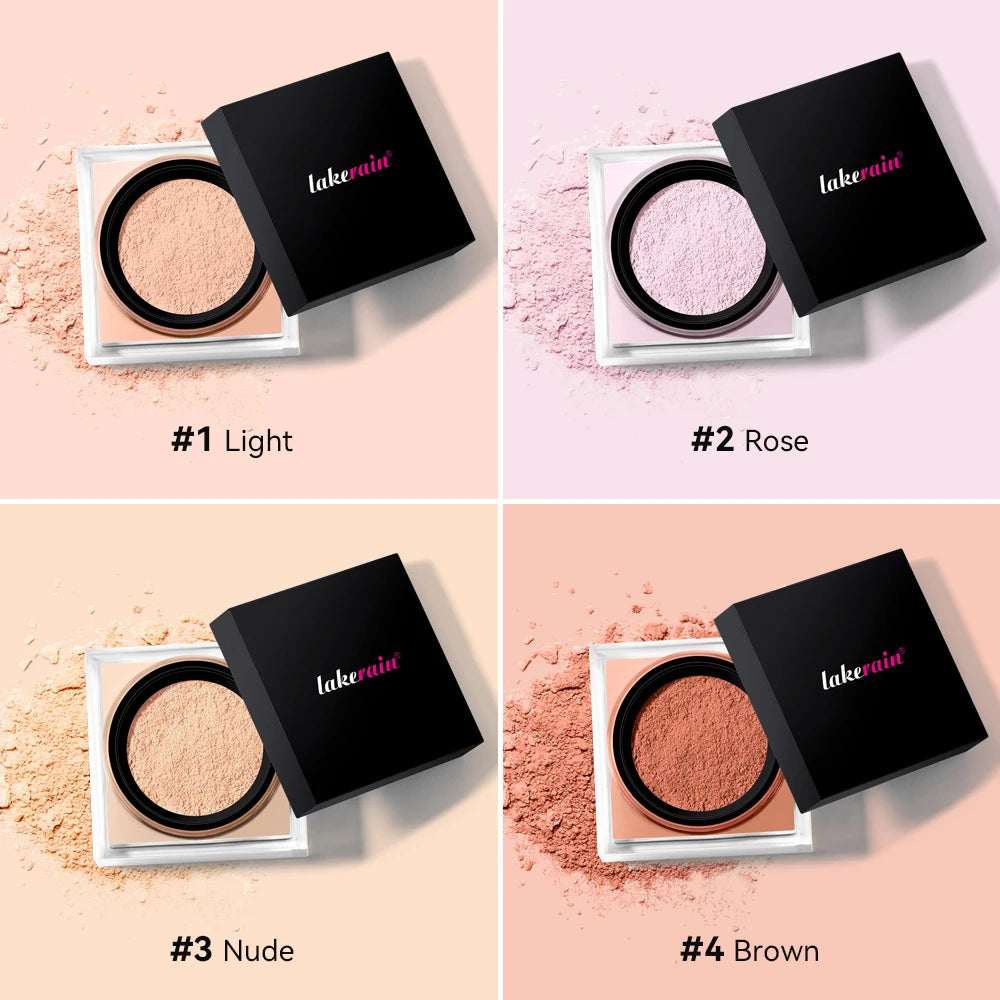Loose Baking Setting Powder and Face Finishing Dust for Long Lasting Matte Makeup - 1