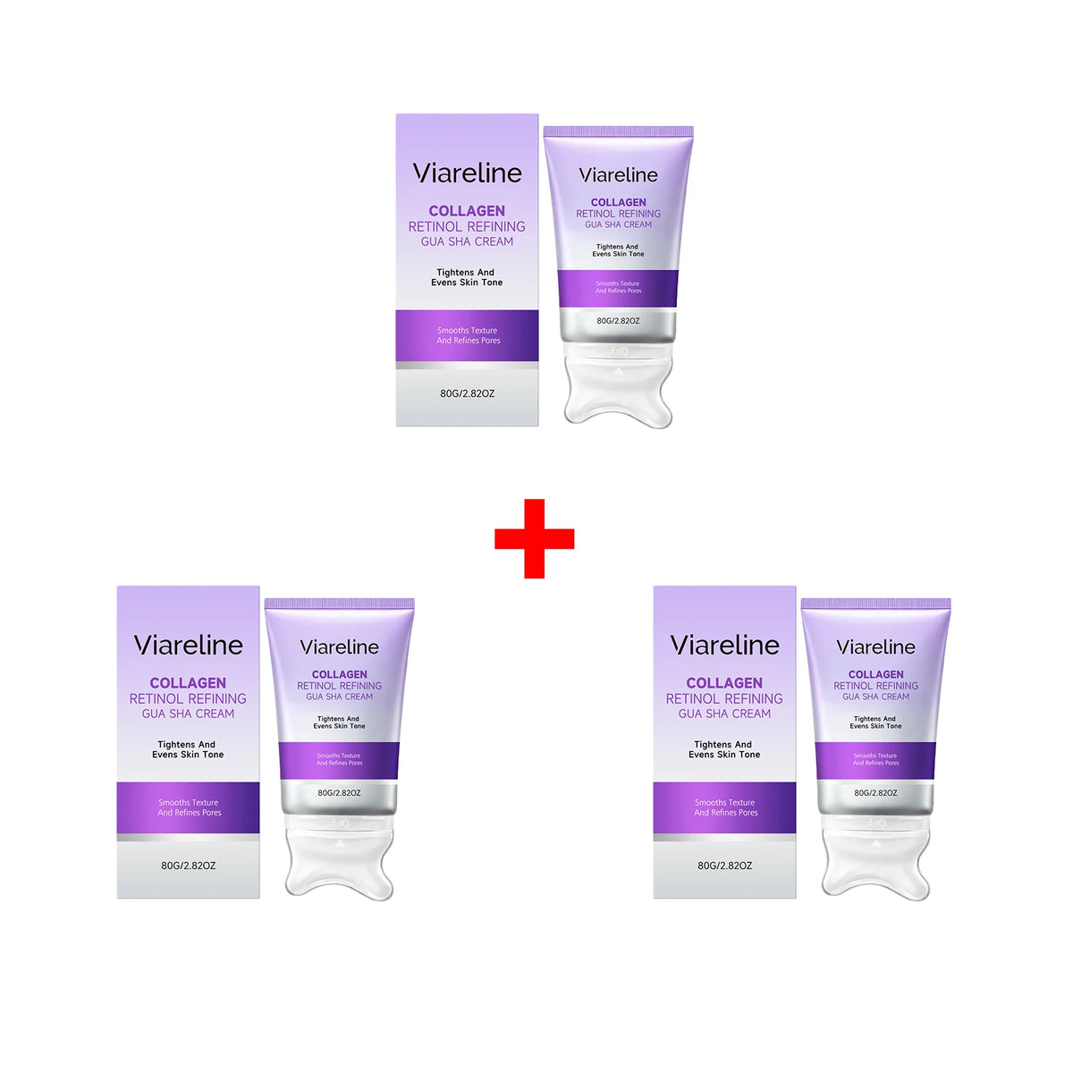 Collagen Retinol Gua Sha Cream and Facial Firming Moisturizer for Daily Lifting