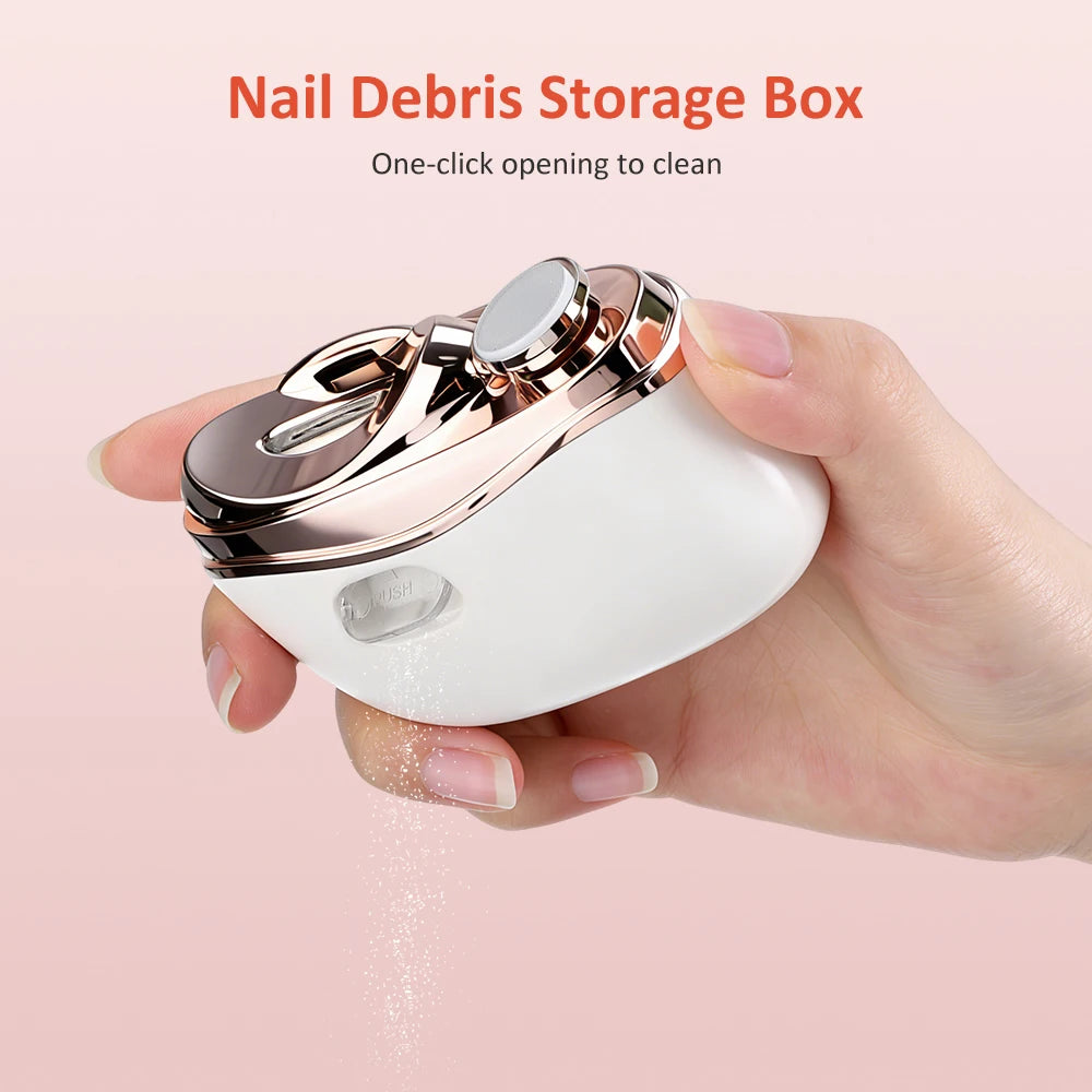 Electric Nail Clipper and Automatic Nail Trimmer for Home Manicure Care - 10