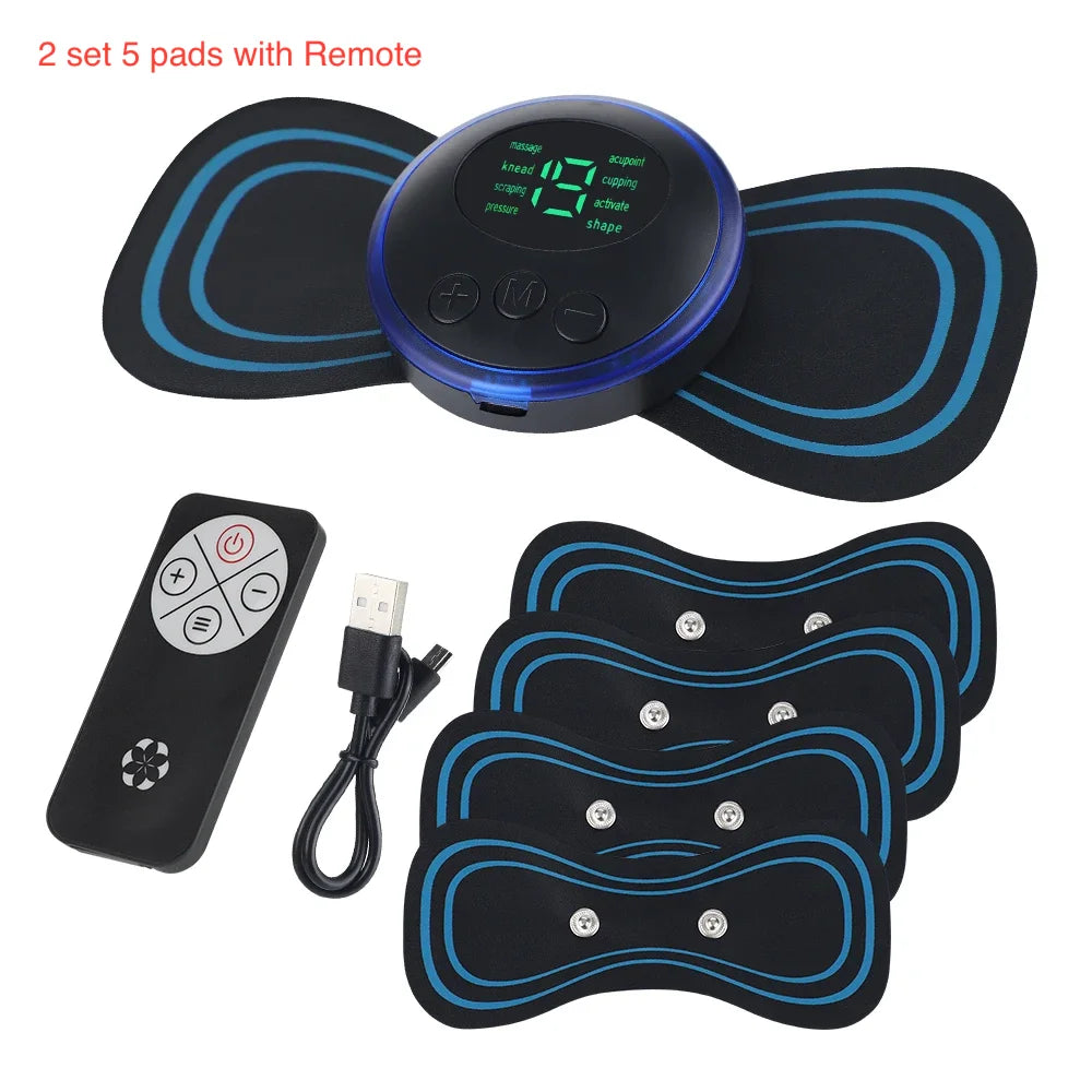 Electric Neck Massager and Body Relaxation Patch for Daily Fatigue Relief