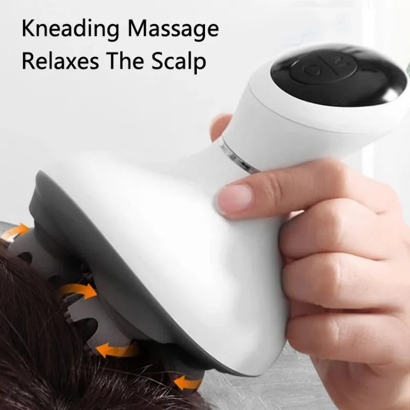 Scalp Massager and Electric Head Scratcher for Deep Relaxation and Hair Care - 2