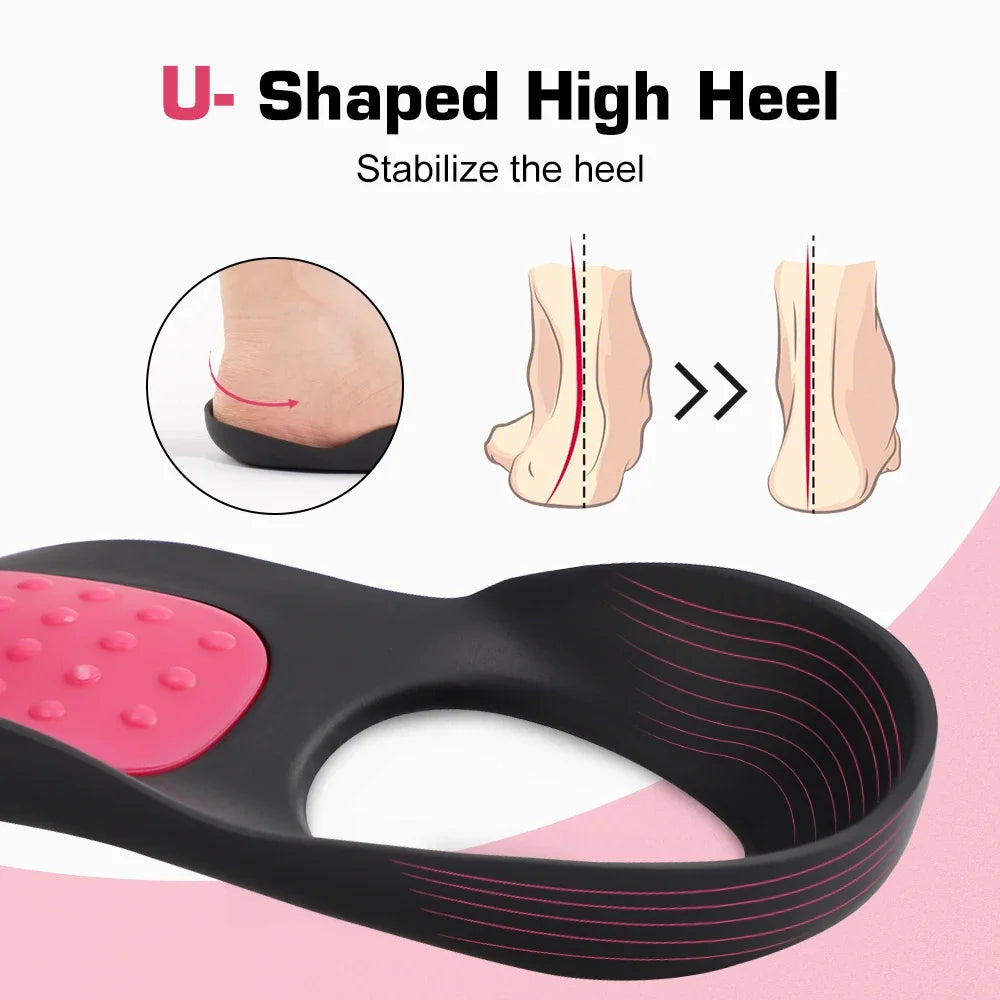 Orthopedic Arch Support Pads and Flat Foot Insoles for Daily Pain Relief - 4