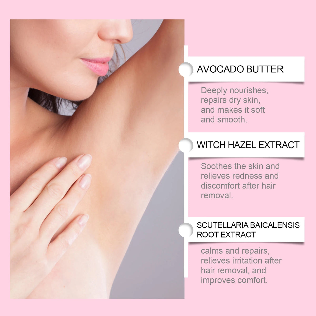 Hair Removal Cream and Depilatory Lotion for Smooth Body Skin Care Routine