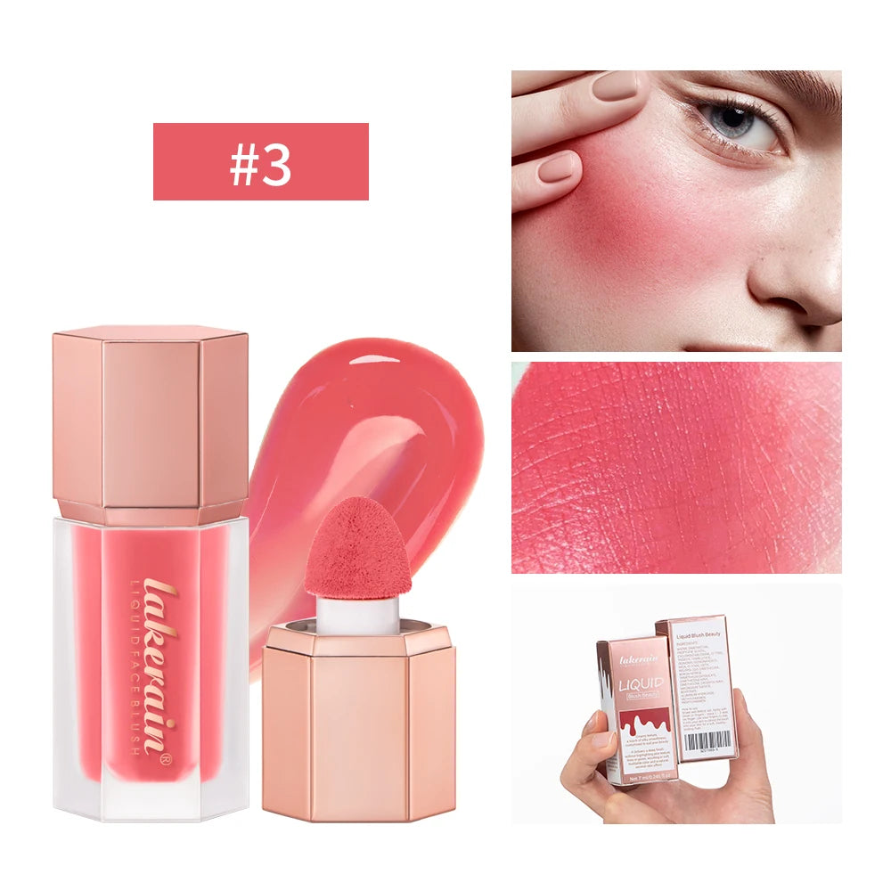 Liquid Blush and Cream Face Tint for a Natural Long Lasting Daily Makeup Glow - 1