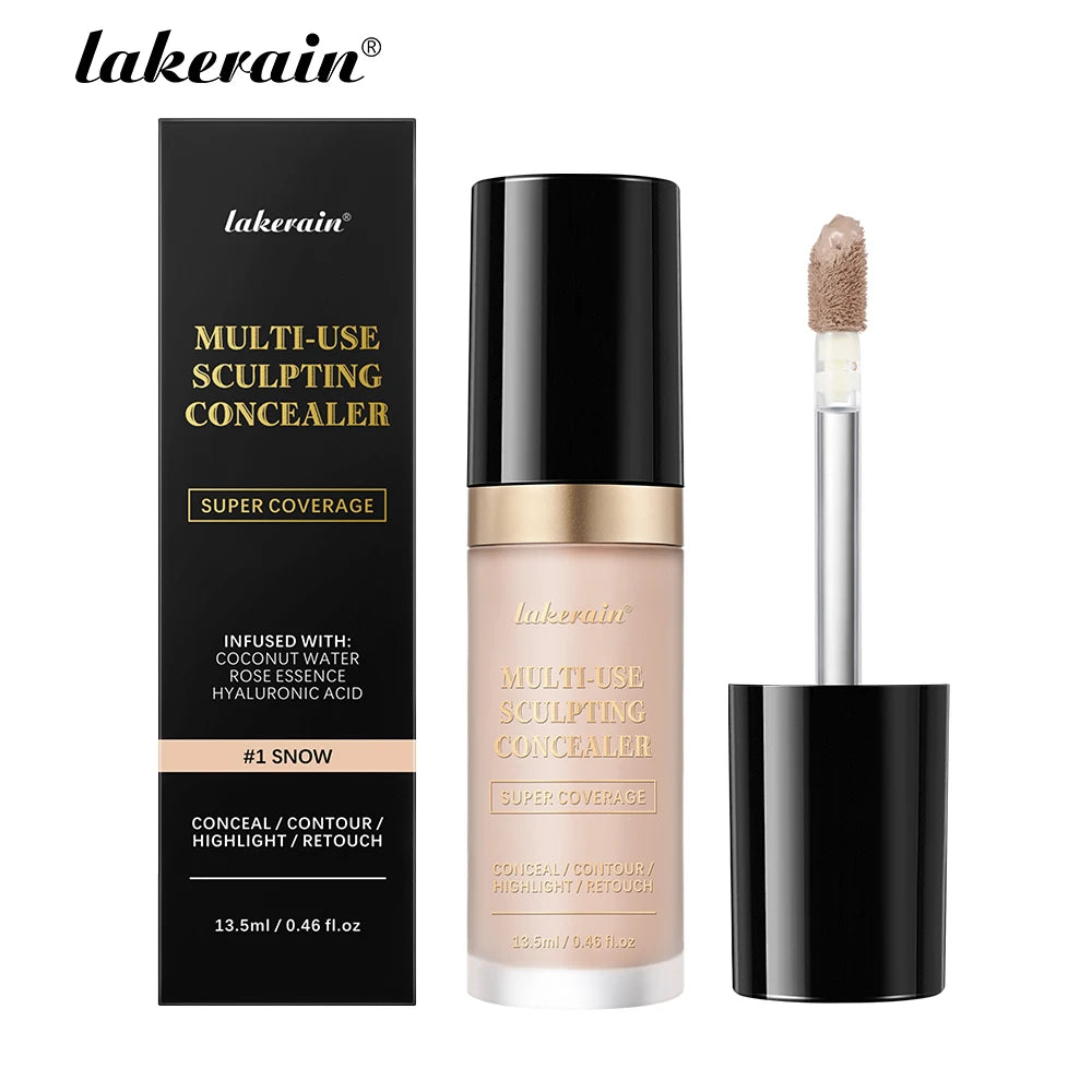 Liquid Concealer and Sculpting Makeup for Flawless Coverage and Face Contouring