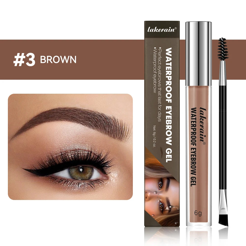 Waterproof Eyebrow Gel and Tinted Brow Enhancer for All Day Natural Looking Brows - 21