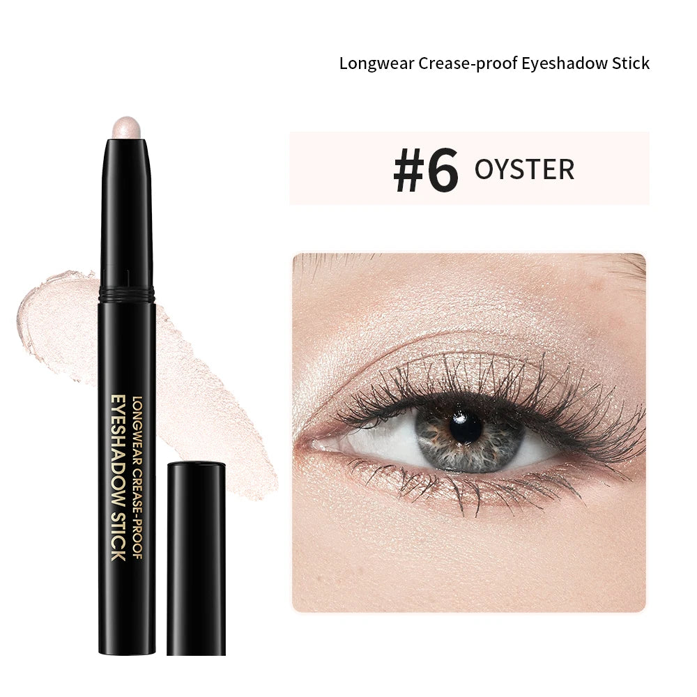 Eyeshadow Stick and Cream Makeup Pencil for Long Lasting Daily Eye Enhancement