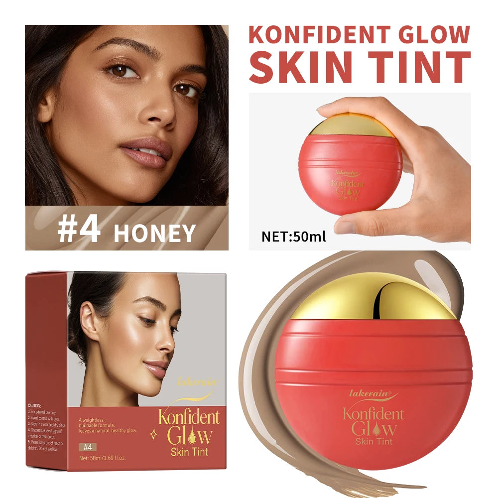 Skin Tint Foundation and Liquid Makeup Base for Daily Radiant Complexion - 22