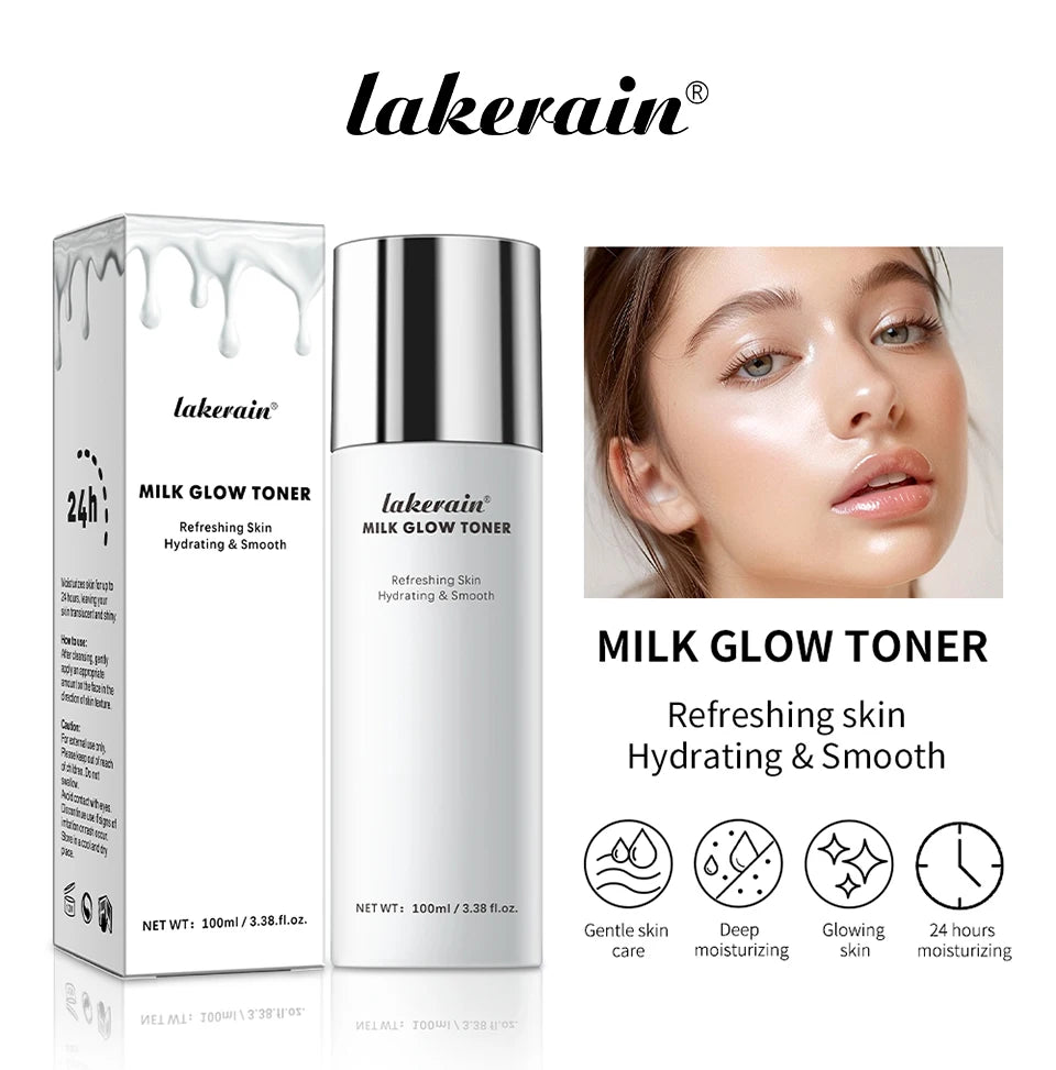 Milk Glow Toner and Brightening Face Care for Daily Hydration and Skin Health - 7