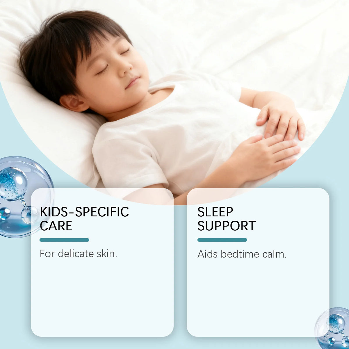 Magnesium Roll On and Sleep Calming Roller for Kids Bedtime Routine Body Relaxation