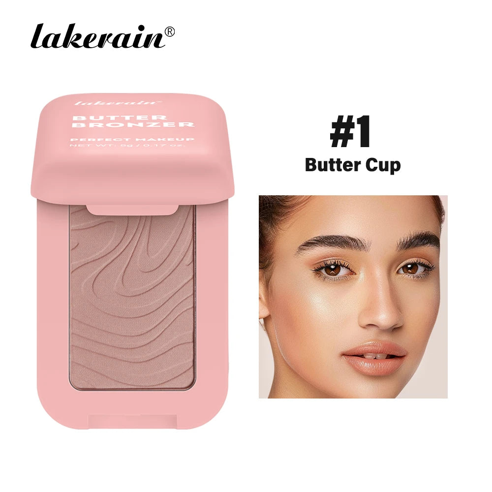 Butter Bronzer and Face Contouring Powder for Natural Sculpted Makeup Looks - 32