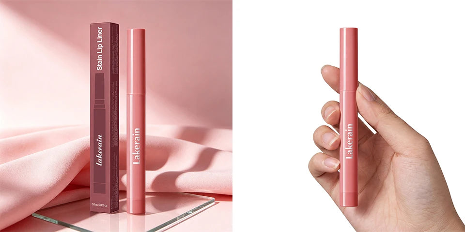 Stain Lip Liner and Matte Contour Pen for Defined Lips and Long Lasting Wear - 21