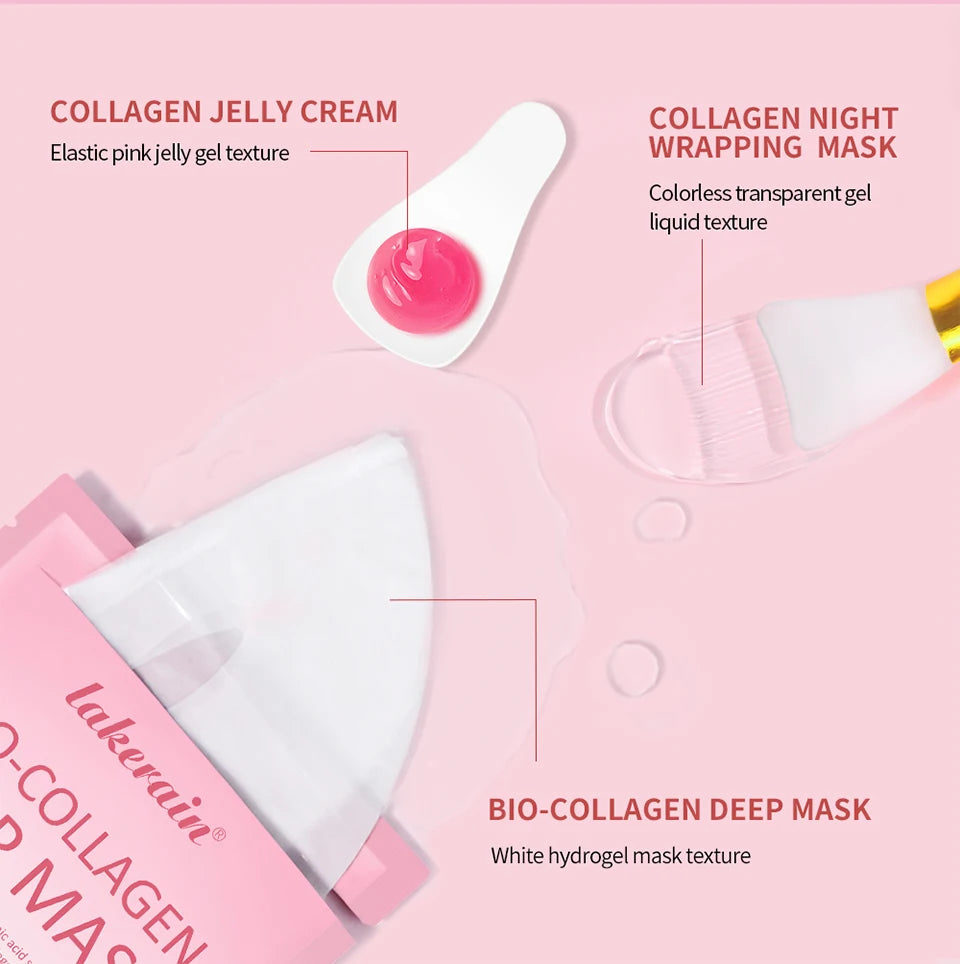 Collagen Skincare Set and Facial Moisturizer for Daily Deep Hydration Routine - 14