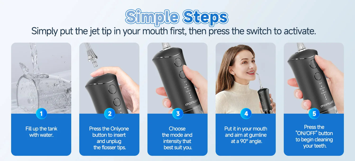 Water Flosser and Electric Toothbrush for Professional Daily Oral Hygiene - 10