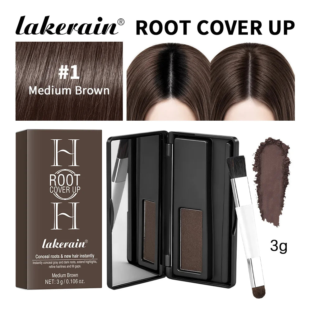 Hairline Shadow Powder and Root Cover Up for Instant Gray Hair Touch Ups - 27