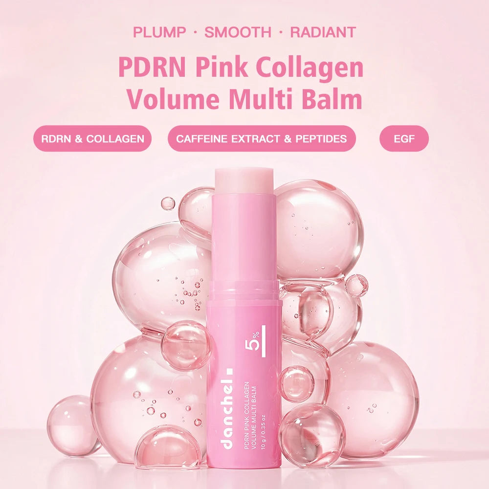 Collagen Multi Balm Stick and Hydrating Face Moisturizer for Daily Skin Care