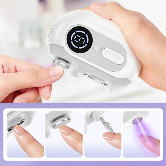 Electric Nail Clipper and Automatic Nail Trimmer for Home Manicure and Pedicure