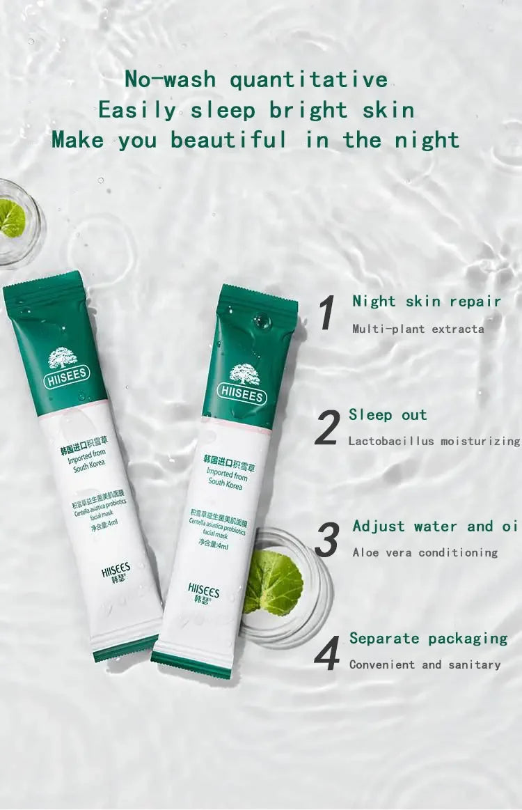 Collagen Sleeping Mask and Moisturizing Face Cream for Overnight Skin Repair - 11