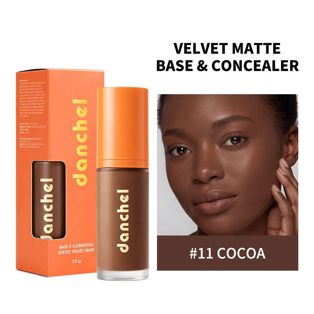 Liquid Foundation and Face Concealer for Daily Makeup and Flawless Skin Coverage