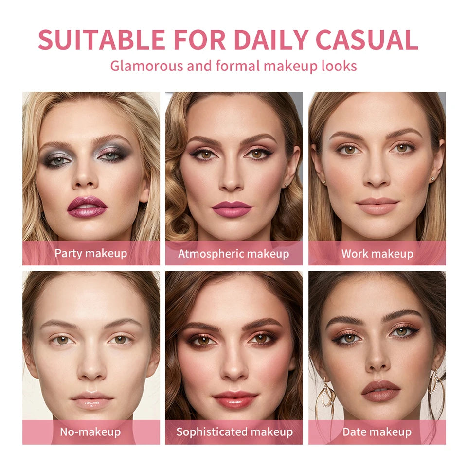 All in One Makeup Kit and Complete Cosmetic Set for Beginners and Travel