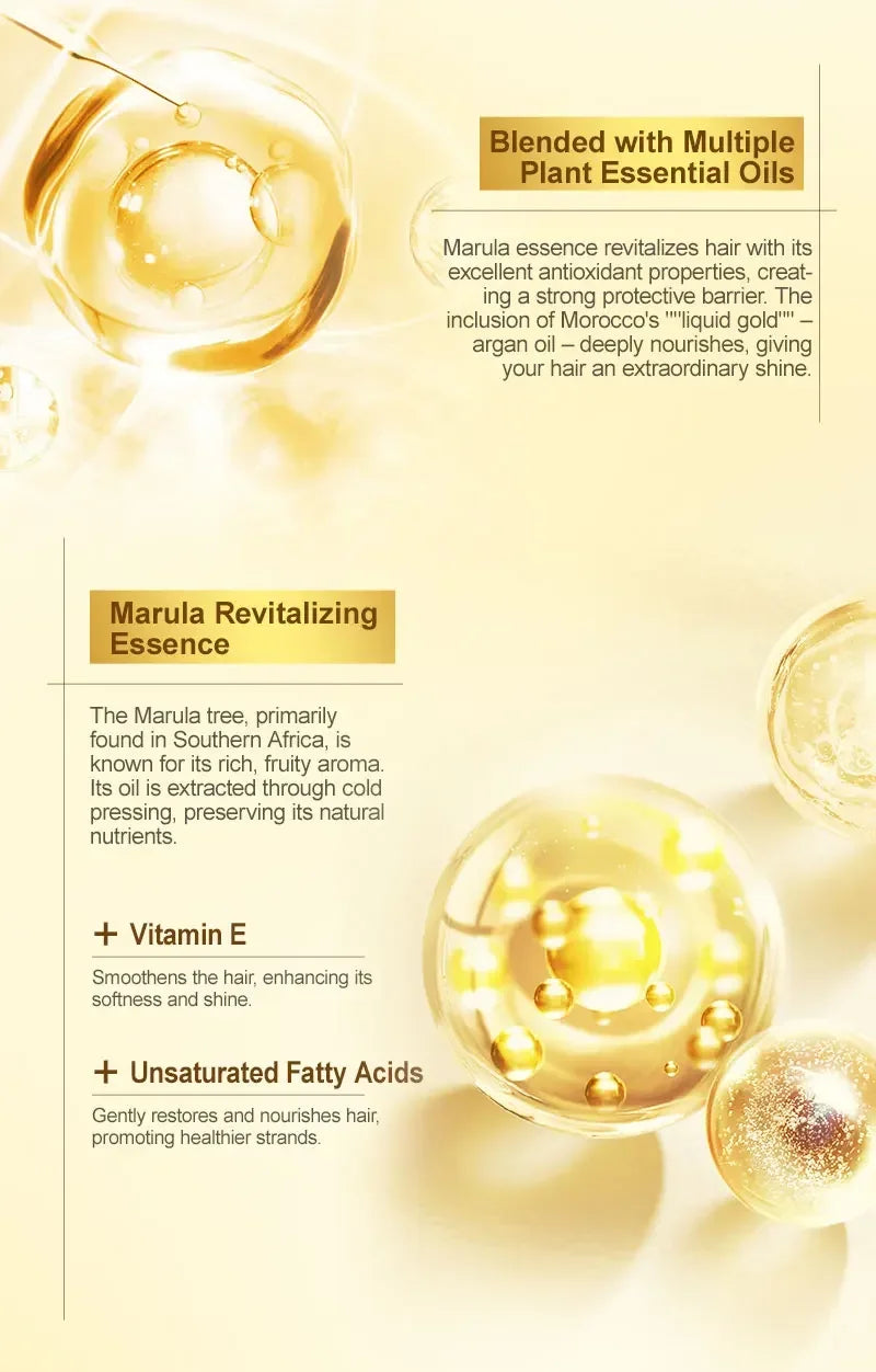 Morocco Hair Oil and Smoothing Serum for Dry Frizzy Hair Daily Repair Treatment - 18