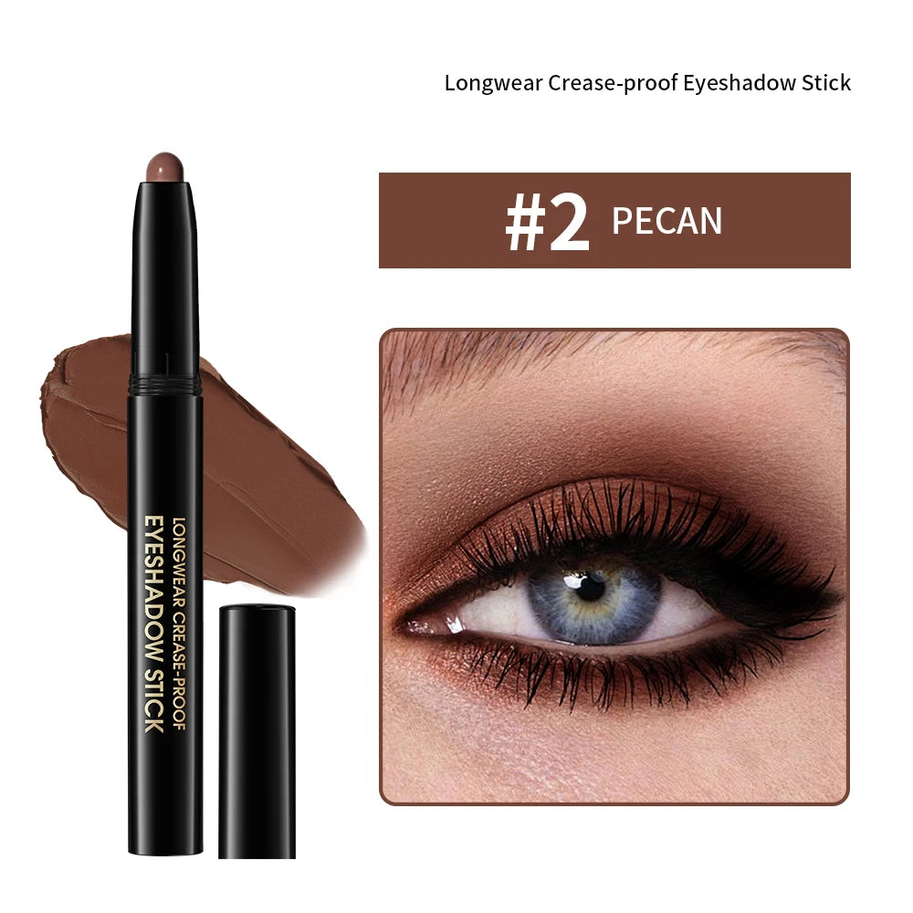 Eyeshadow Stick and Cream Makeup Pencil for Long Lasting Daily Eye Enhancement