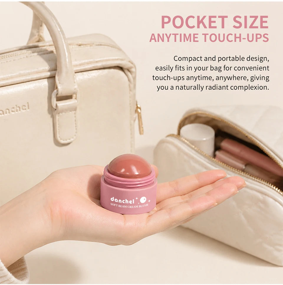 Soft Cream Blush and Multi Use Face Tint for Natural Daily Makeup Looks