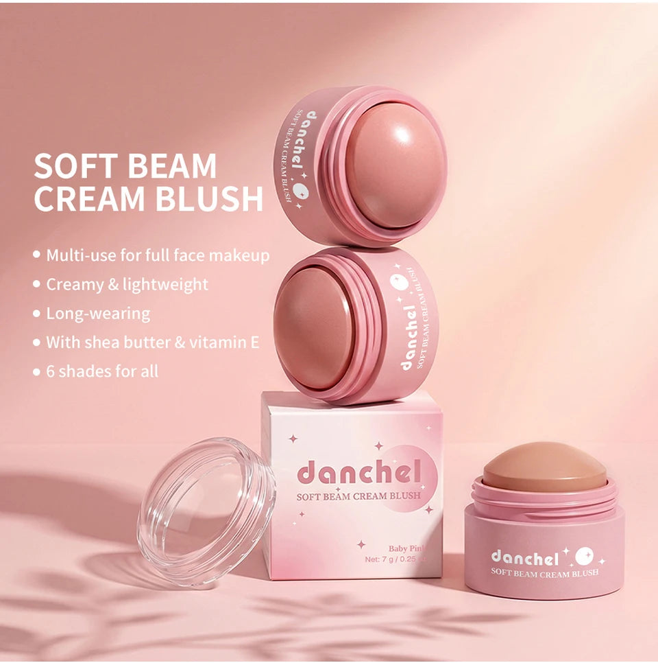 Soft Cream Blush and Multi Use Face Tint for Natural Daily Makeup Looks