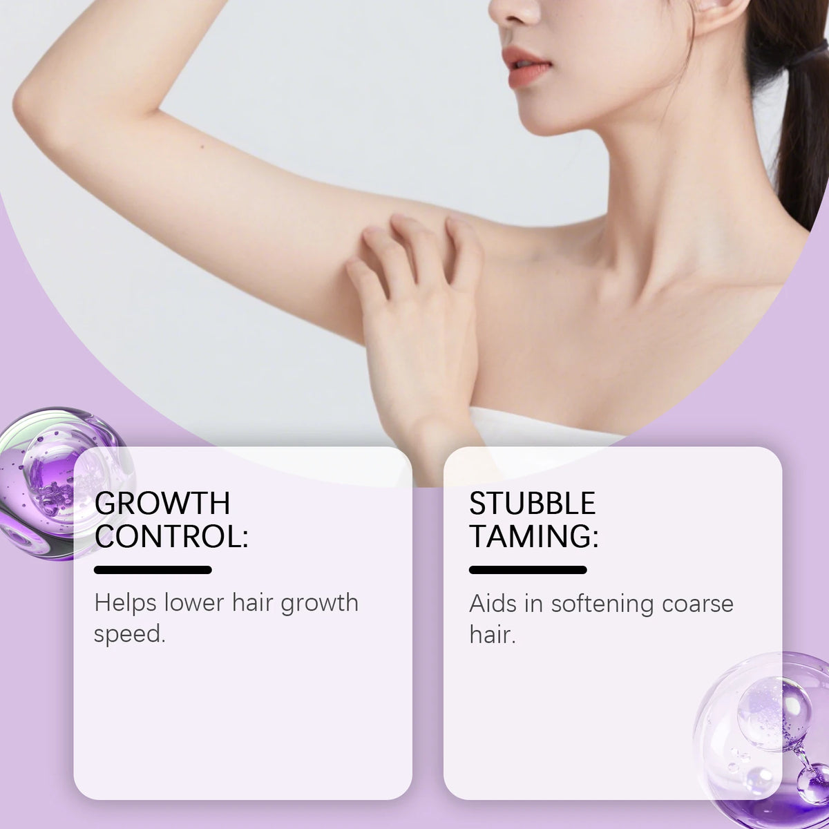 Cyperus Rotundus Skin Serum and Hair Growth Inhibitor for Post Shaving Routine