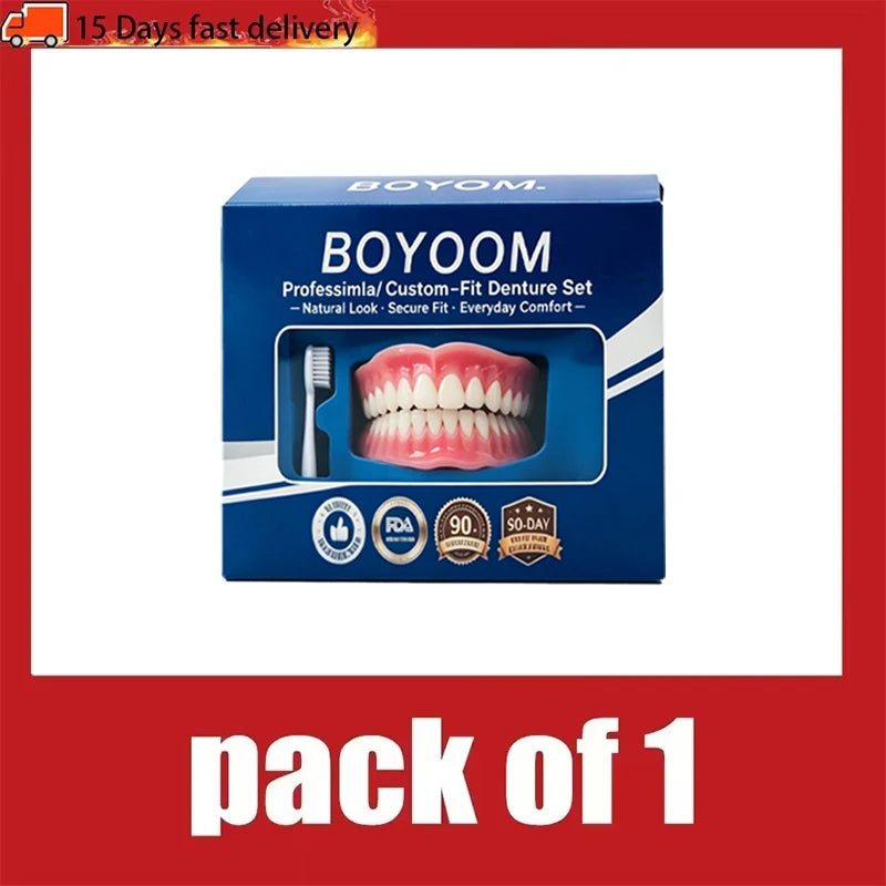 Silicone Simulation Teeth and Cosmetic Dentures for a Confident Daily Smile - 9