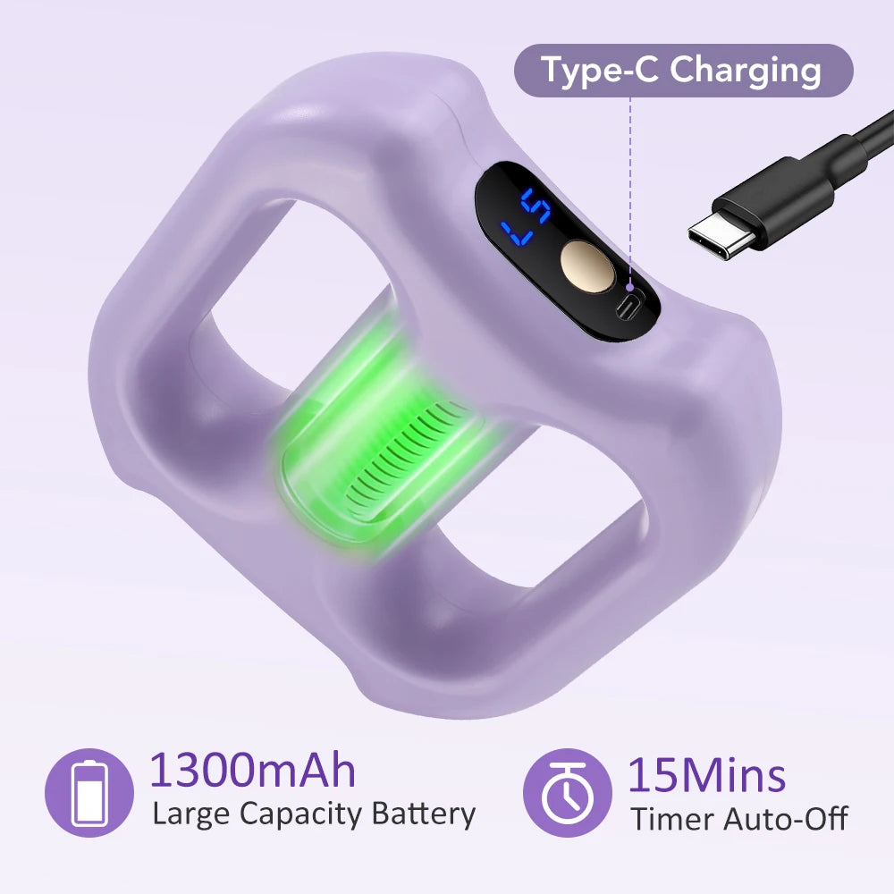 Electric Fascia Ring and Vibration Massager for Deep Tissue Muscle Recovery