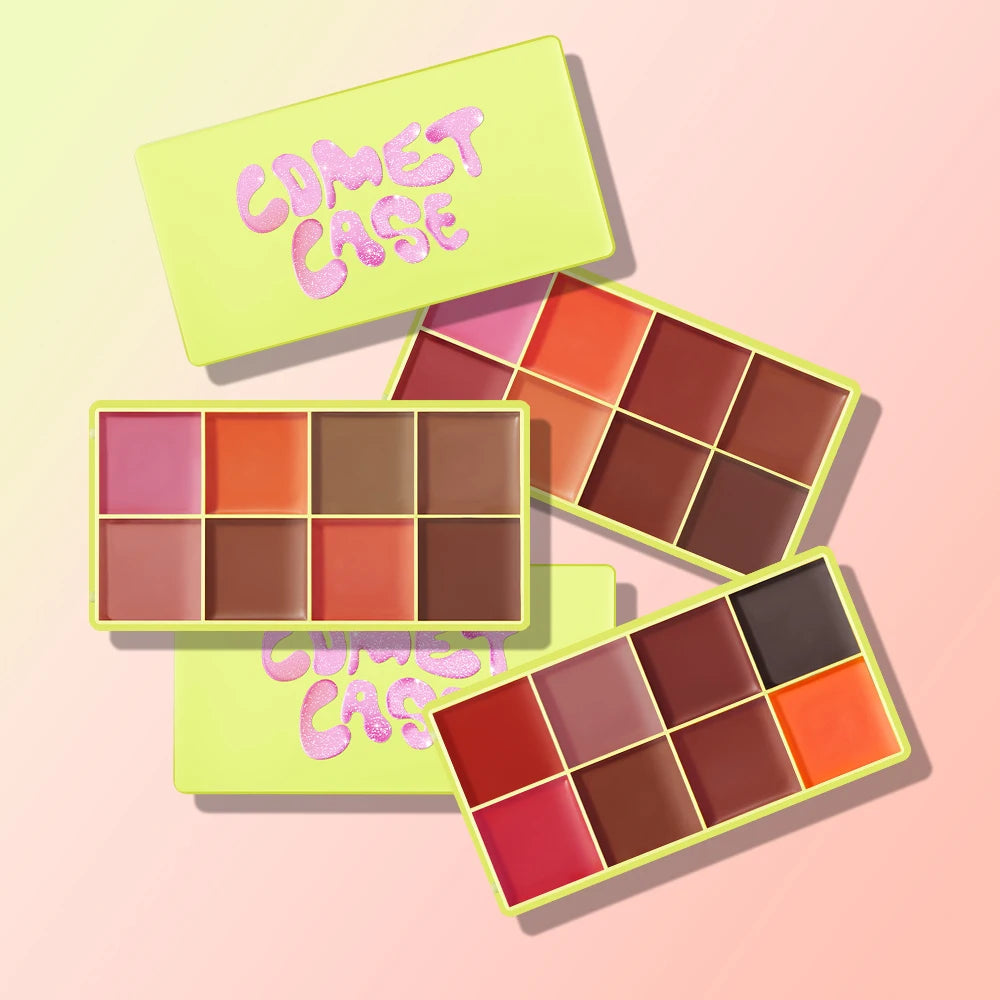 Cream Highlighter Palette and Makeup Blush Set for Professional Sculpting Looks - 3