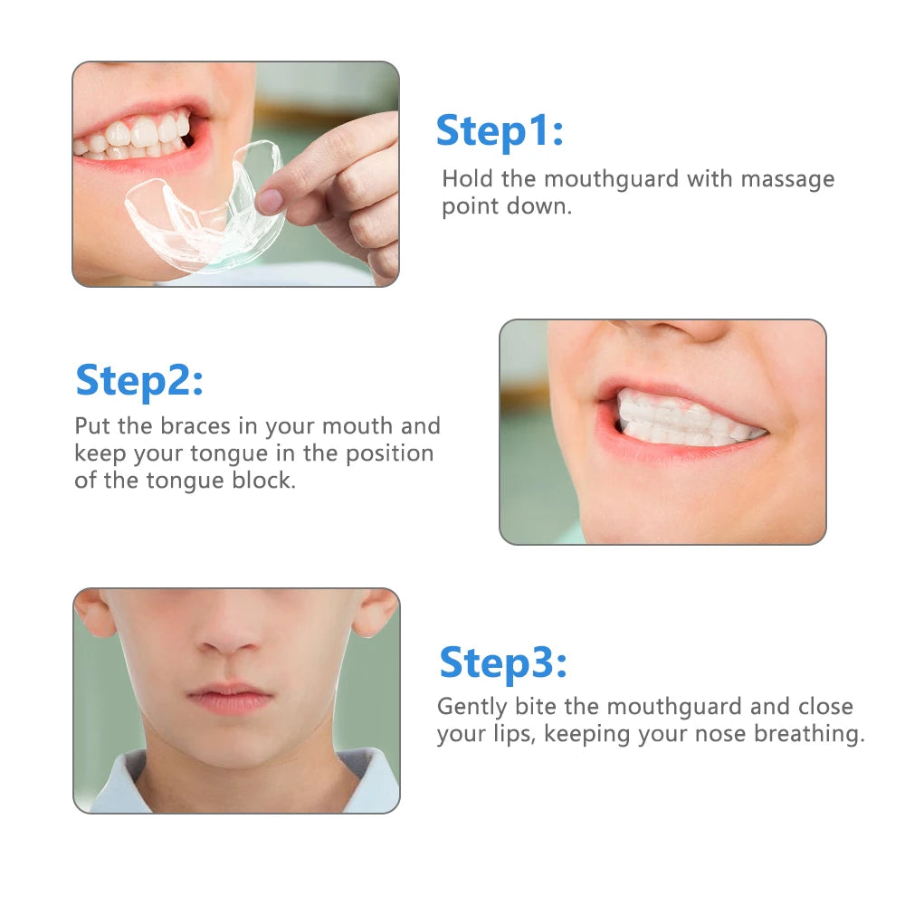 Dental Orthodontic Braces and Teeth Straightener for Children During Growing Years