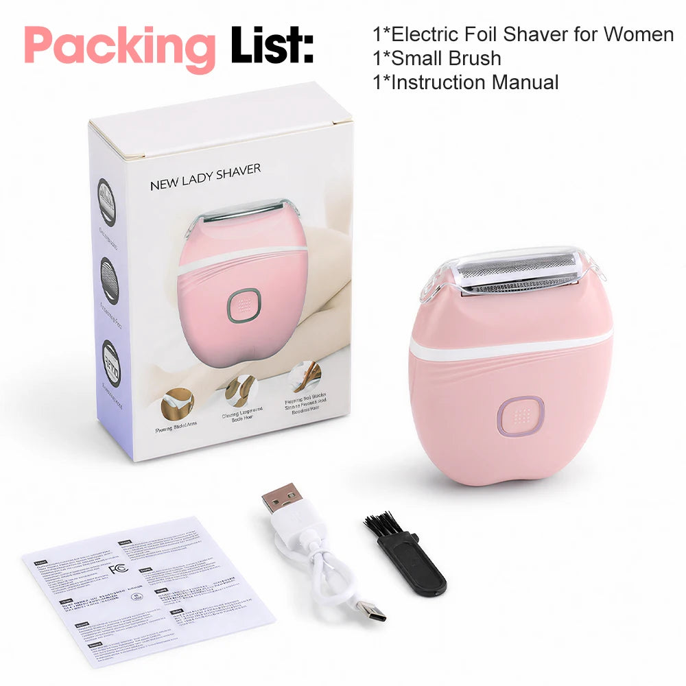 Electric Foil Shaver and Portable Hair Trimmer for Smooth Full Body Grooming - 15