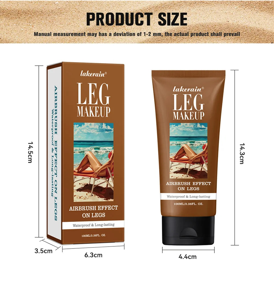 Leg Makeup Lotion and Body Foundation for Smooth Even Skin Tone Daily Wear - 14