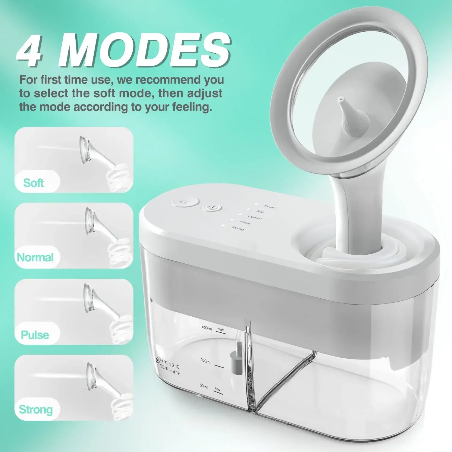 Electric Ear Water Cleaner and Earwax Removal Irrigation System for Home Use - 4