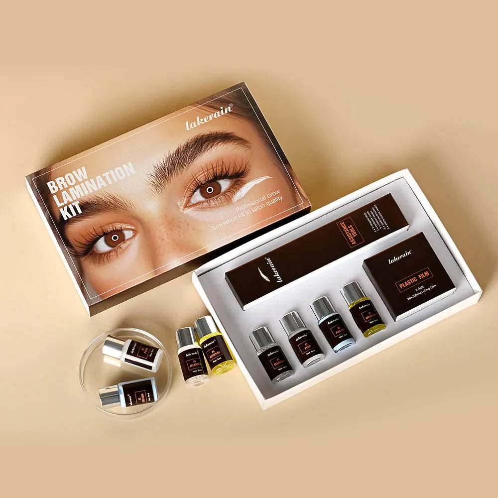 Brow Lamination Kit and Eyebrow Lifting Set for Professional Salon Home Beauty - 4