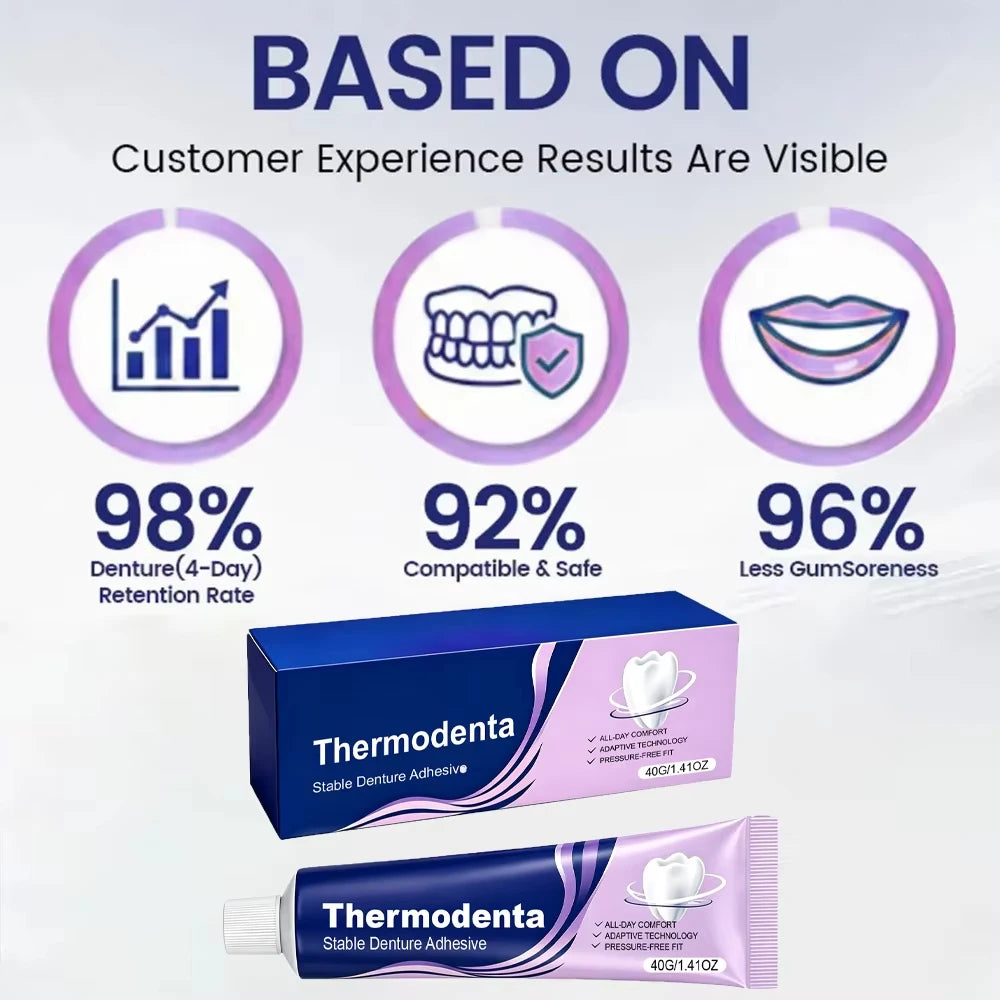 Thermoplastic Silicone Lining Cushion and Denture Adhesive for Daily Comfort - 4