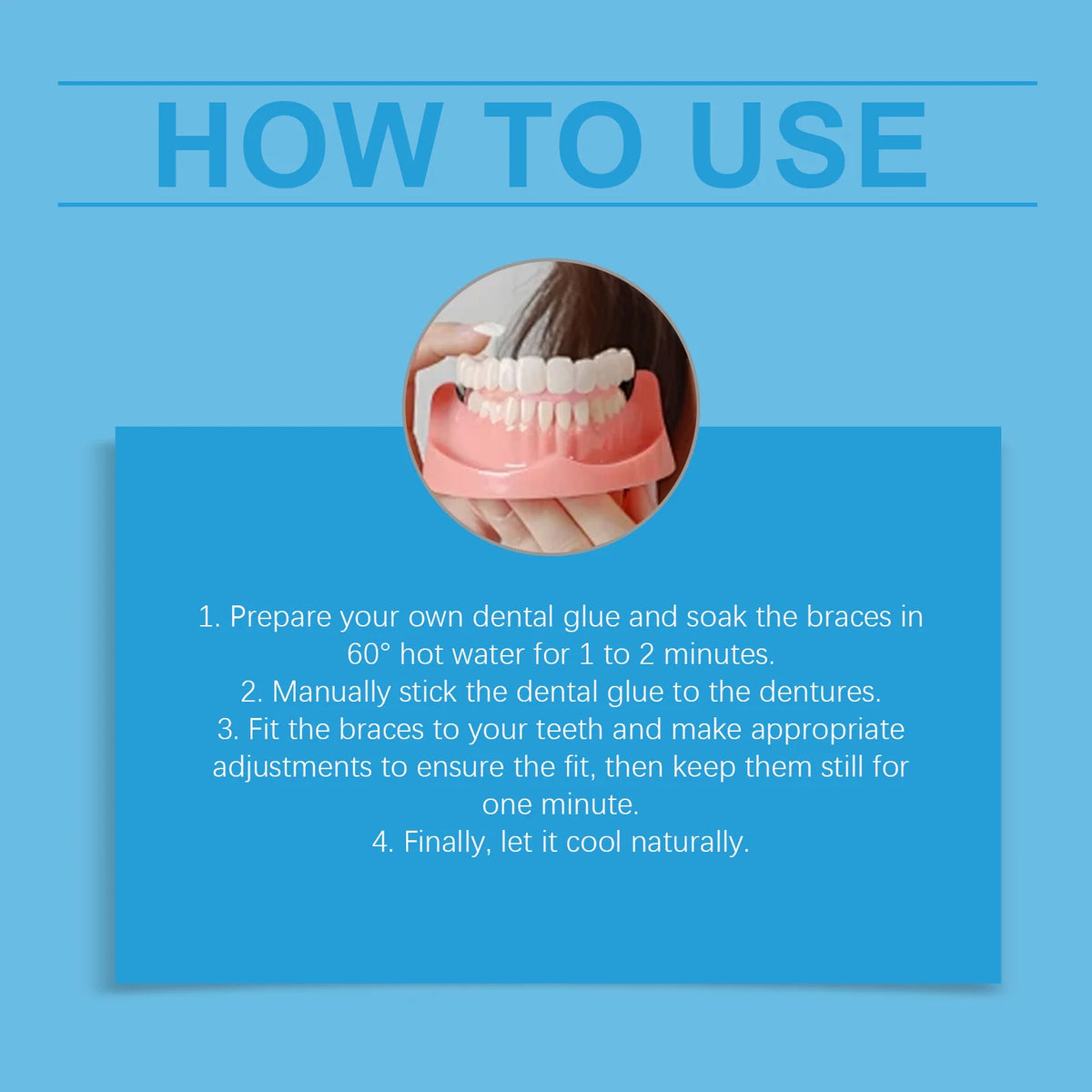 Silicone Denture Set and Temporary Veneers for Restoring Your Perfect Smile