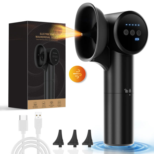 Electric Ear Wax Removal Kit and Ear Canal Washer for Gentle Home Cleaning